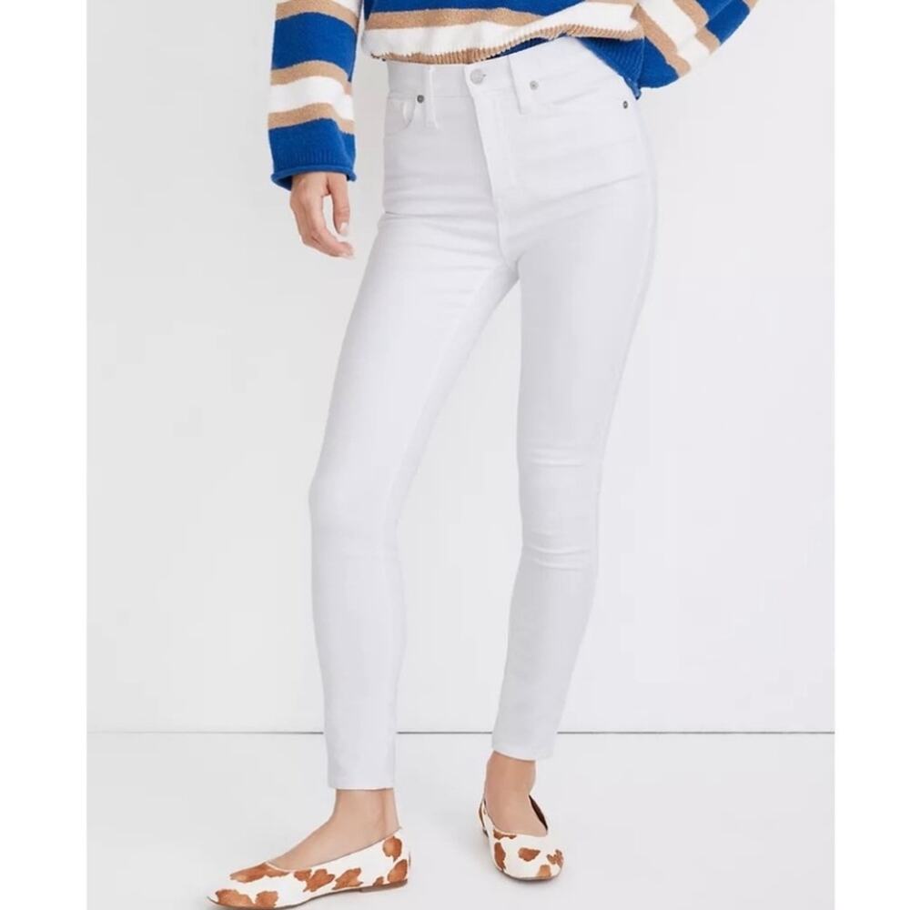 Madewell White High rise
Skinny Jeans New $128